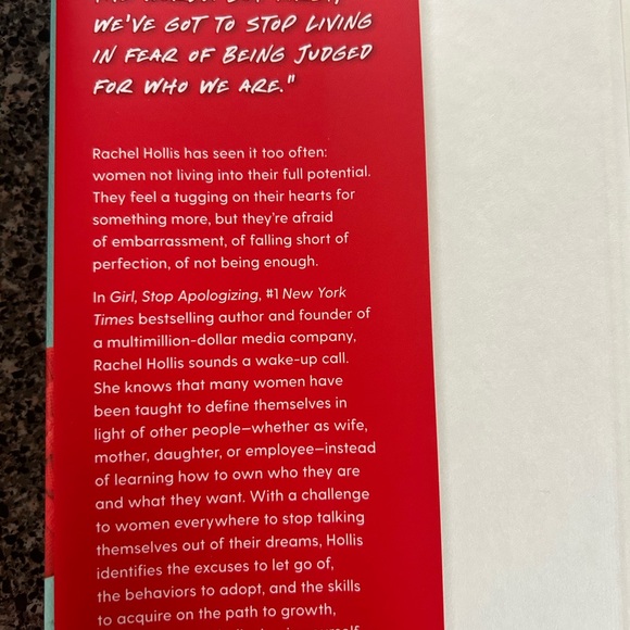 Rachel Hollis Girl, Stop Apologizing book, copyright 2019, Brand New condition! - Picture 3 of 10